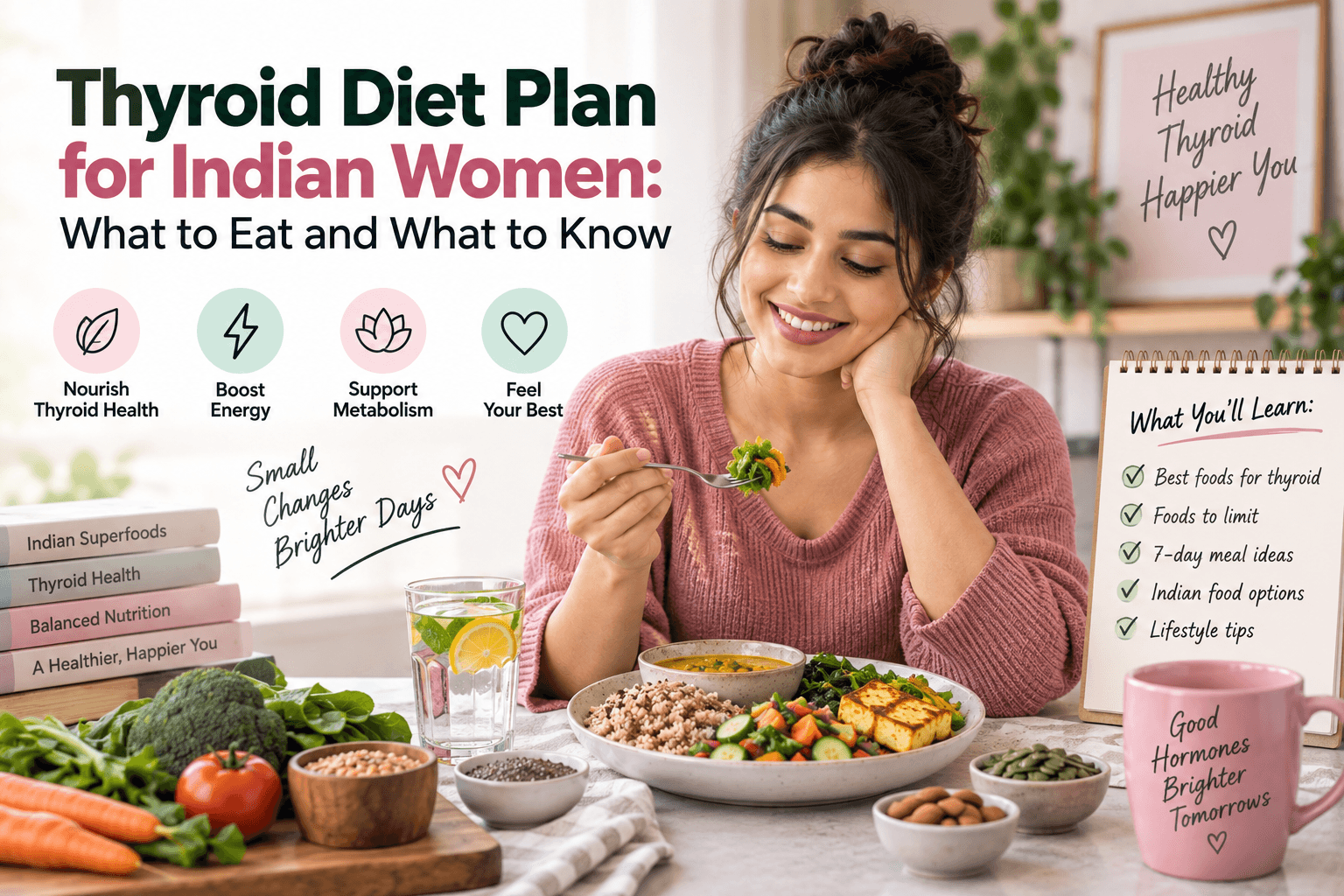 Thyroid Diet Plan for Indian Women: What to Eat and What to Know